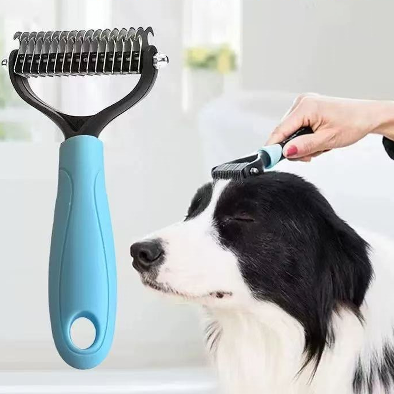 📢📢40% OFF !! ⏰Dual-Sided Pet Grooming Comb for Dogs & Cats