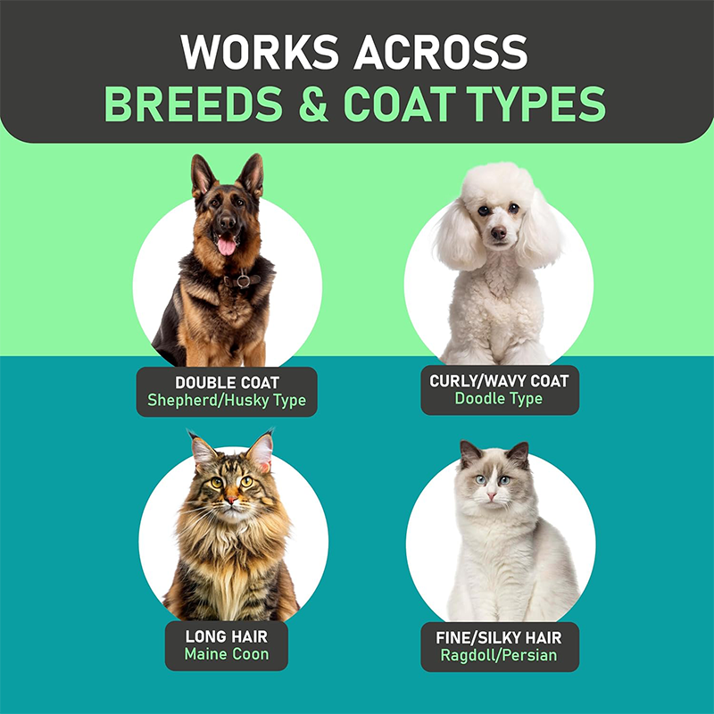 📢📢40% OFF !! ⏰Dual-Sided Pet Grooming Comb for Dogs & Cats