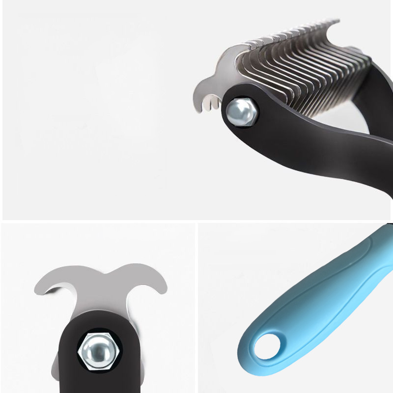 📢📢40% OFF !! ⏰Dual-Sided Pet Grooming Comb for Dogs & Cats