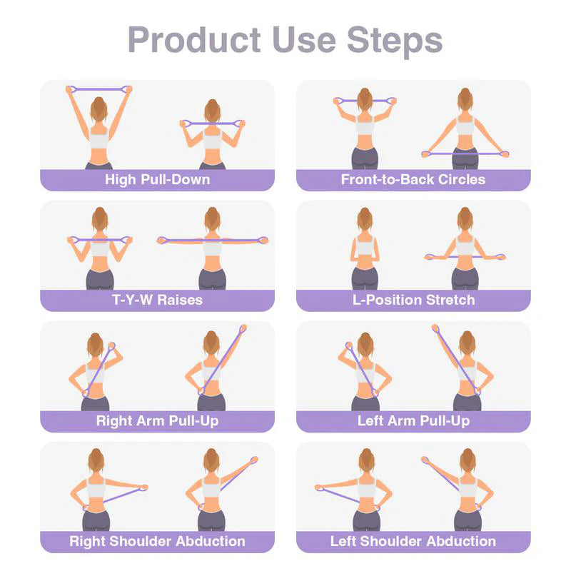 📢📢40% OFF !! ⏰Ergonomic Posture Corrector Resistance Band