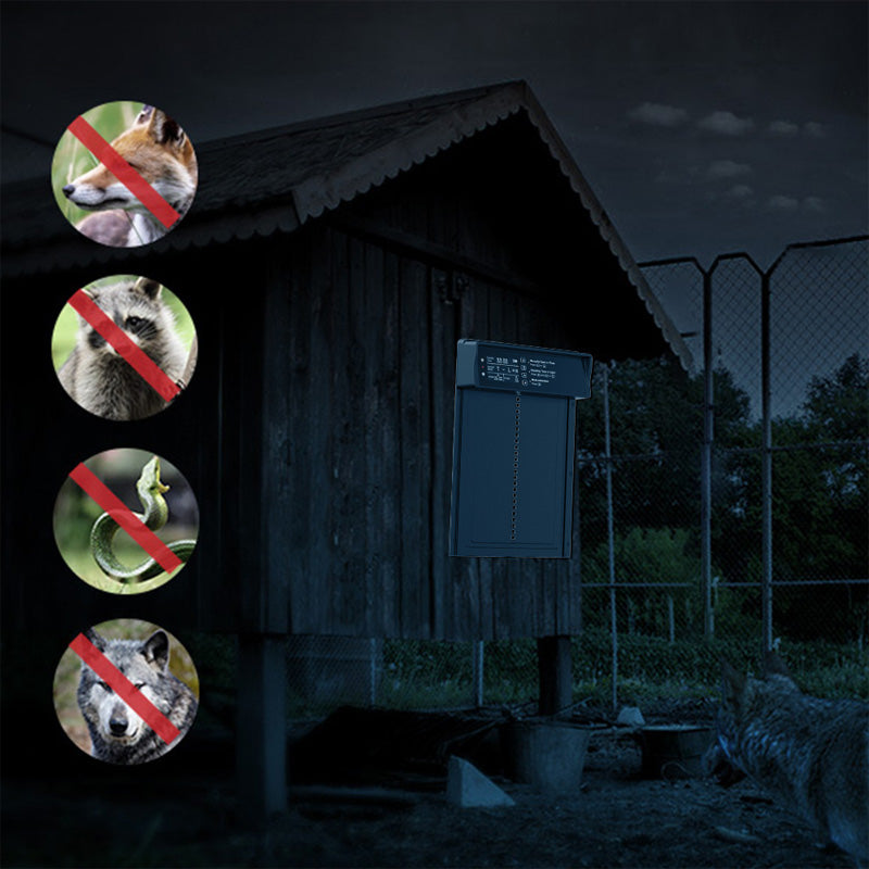 📢📢40% OFF !! ⏰Solar Automatic Chicken Coop Door