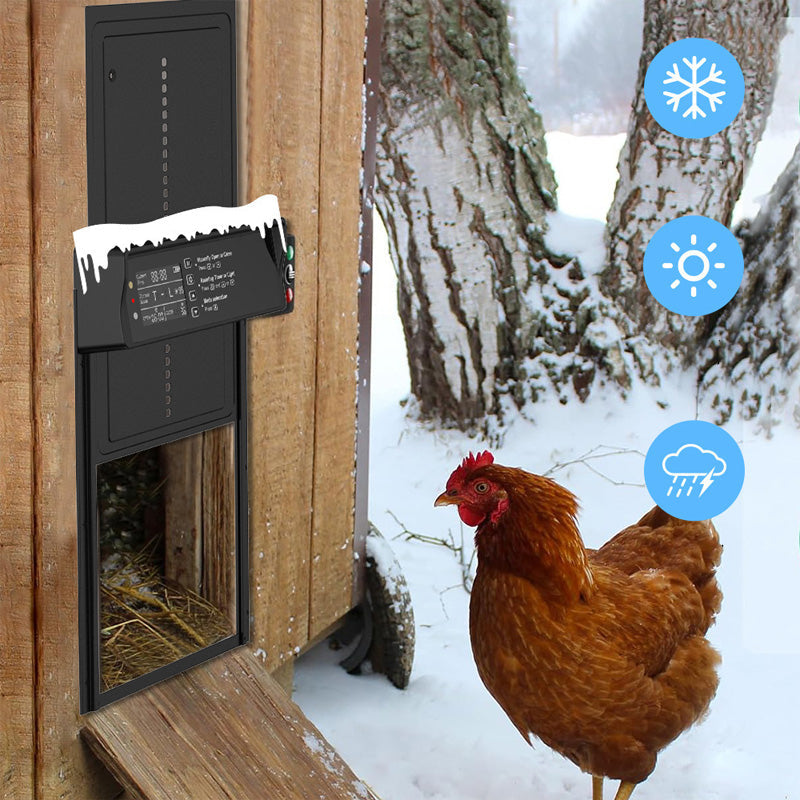 📢📢40% OFF !! ⏰Solar Automatic Chicken Coop Door