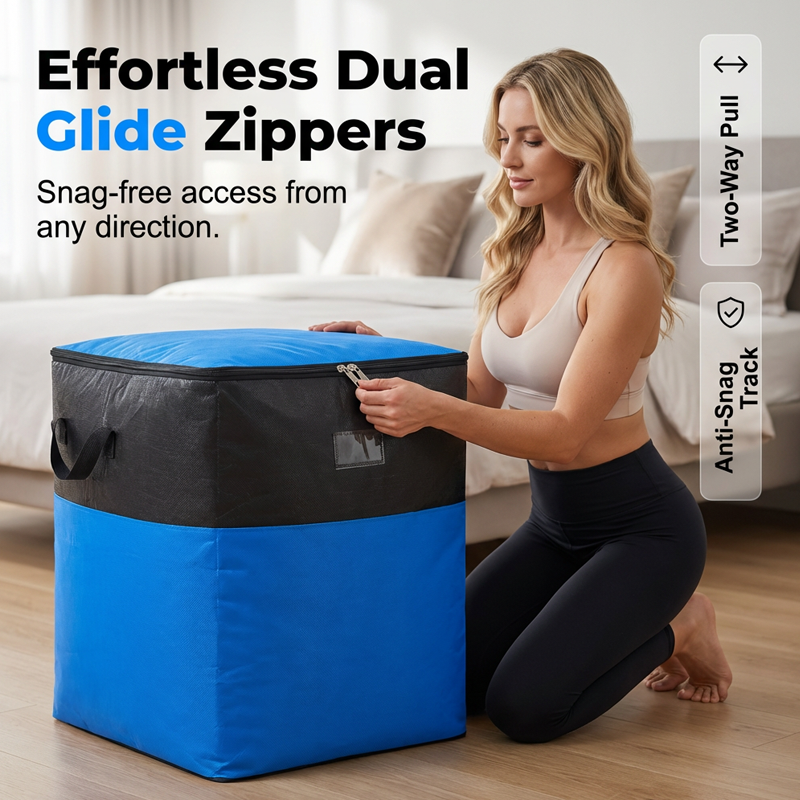 🧳 LIMITED-TIME 50% OFF! ✨ Collapsible Storage & Moving Bag – Extra Large, Heavy-Duty, Water-Resistant 📦