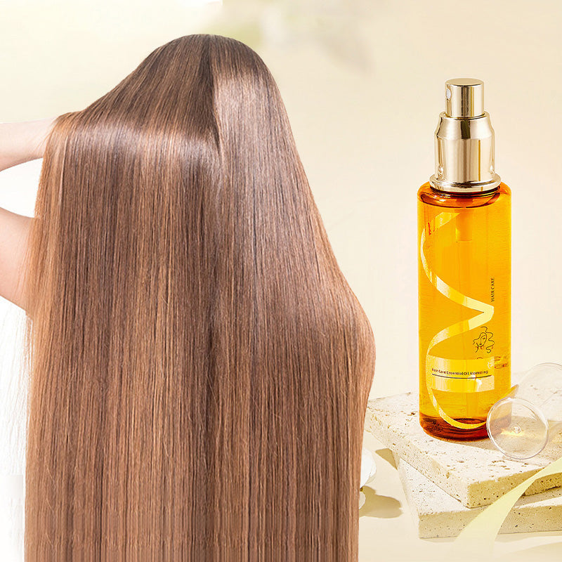 ⏰Final 3 hours Special Price £9.99! 💐BUY 2 GET 1 FREE!🏆#1 Best Seller 💕⚡Moisturizing & Strengthening Silky Hair Oil