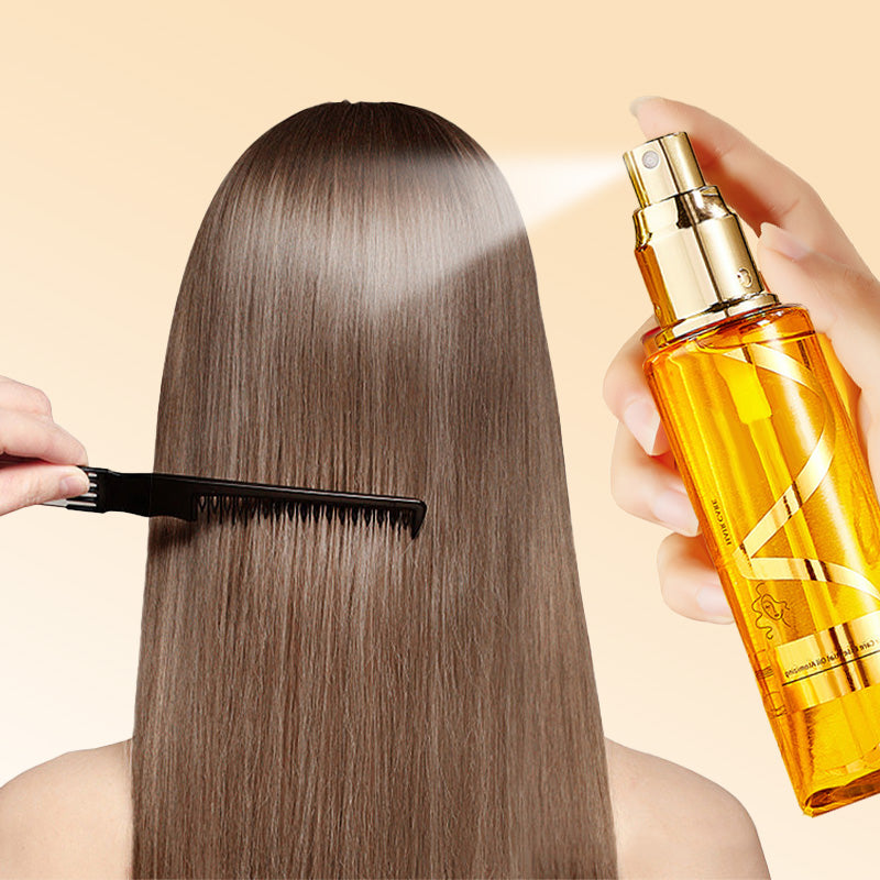 ⏰Final 3 hours Special Price £9.99! 💐BUY 2 GET 1 FREE!🏆#1 Best Seller 💕⚡Moisturizing & Strengthening Silky Hair Oil