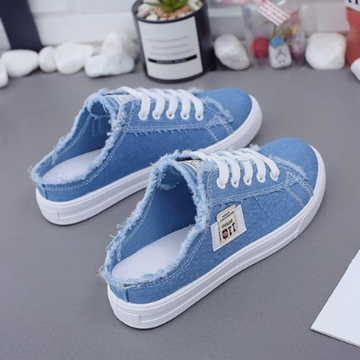 📢📢40% OFF !! ⏰Women's Denim Mule Sneakers