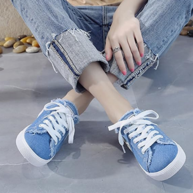 📢📢40% OFF !! ⏰Women's Denim Mule Sneakers