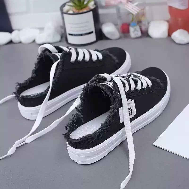📢📢40% OFF !! ⏰Women's Denim Mule Sneakers