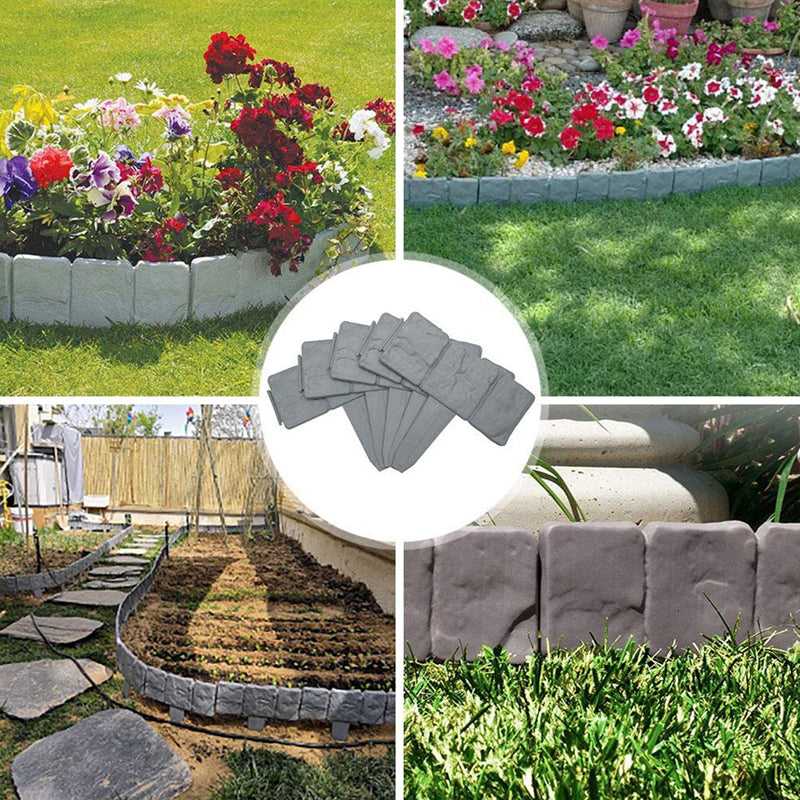 ⏰🔥LIMITED TIME 50% OFF! 🏡 Imitation Stone Garden Fence – Realistic Look, Easy Install & Expandable Design 🌿✨