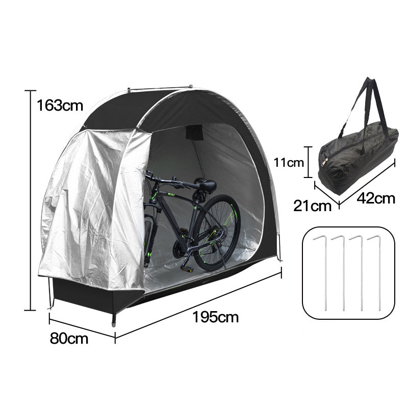 Multi-Purpose Portable Outdoor Storage Shed for Bikes