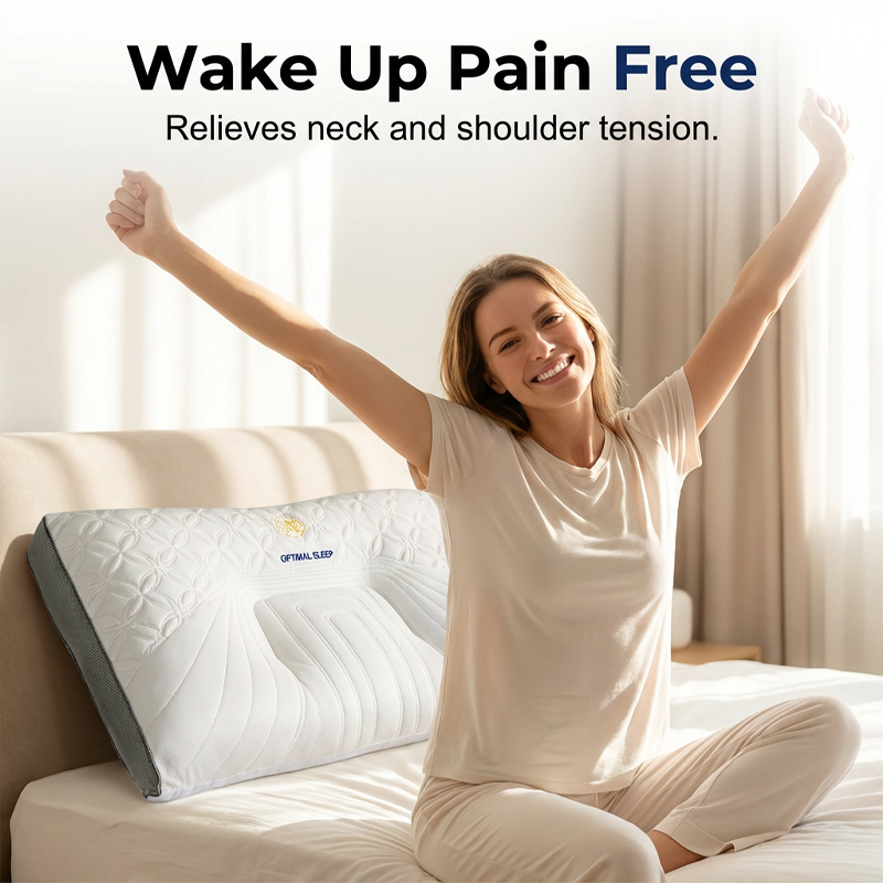 📢📢50% OFF !!! ⏰Ergonomic Latex Pillow for Neck Support