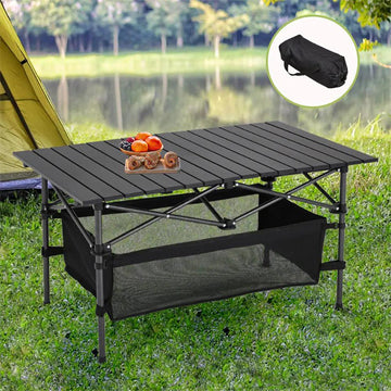 Portable Folding Camping Table with Storage Bag