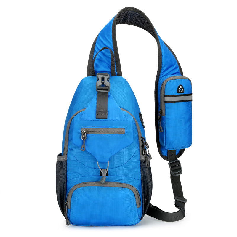 🎒 LIMITED-TIME 50% OFF! ✨ Men's Outdoor Sling Bag – Multi-Pocket, Water-Resistant, Breathable Back 🌦️