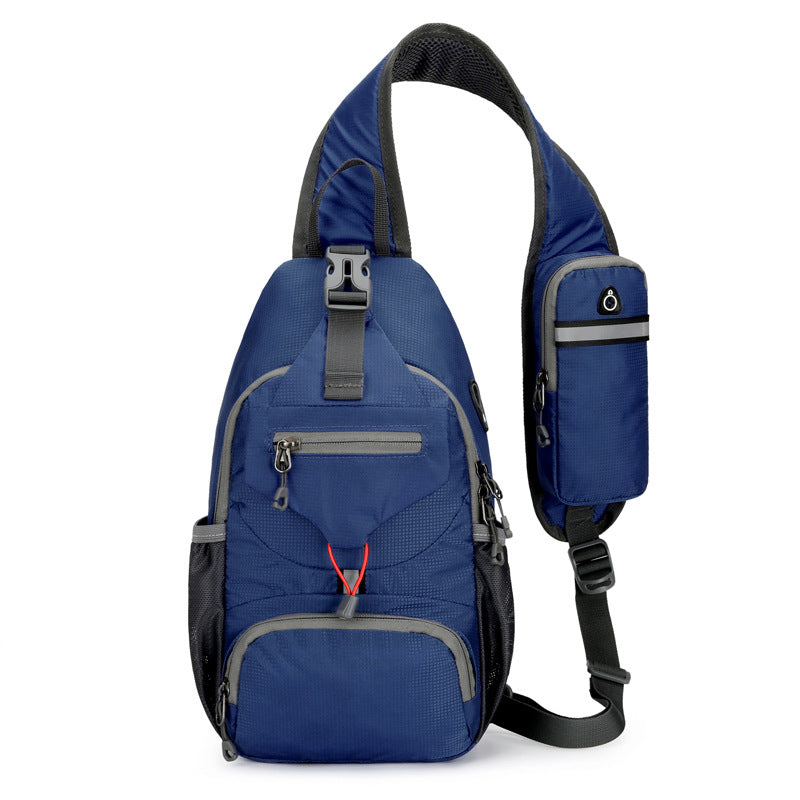 🎒 LIMITED-TIME 50% OFF! ✨ Men's Outdoor Sling Bag – Multi-Pocket, Water-Resistant, Breathable Back 🌦️
