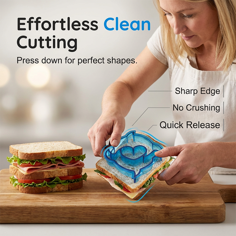 Easy-to-Use Toast and Sandwich Mold