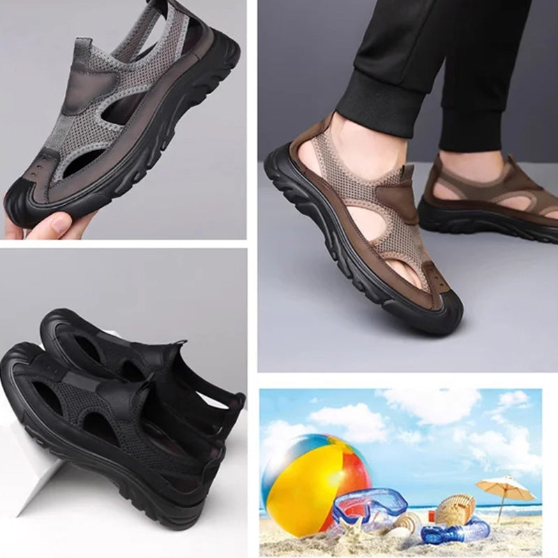 🎁New Arrival 50% OFF💥Mesh Hollow Lightweight Soft Sole Sandals