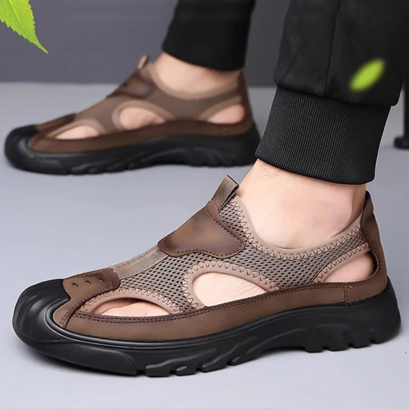 🎁New Arrival 50% OFF💥Mesh Hollow Lightweight Soft Sole Sandals