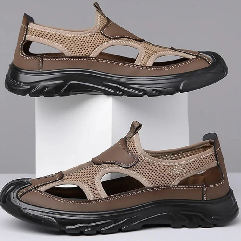 🎁New Arrival 50% OFF💥Mesh Hollow Lightweight Soft Sole Sandals