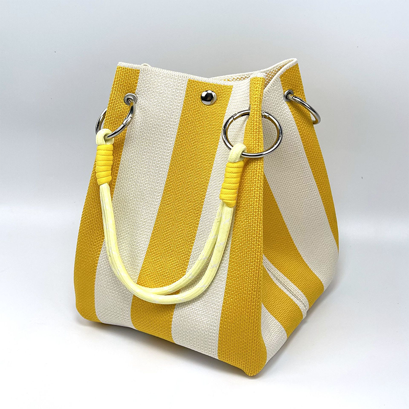 ⏳Limited-time 50% off⏰Striped Knit Bucket Handbag👜