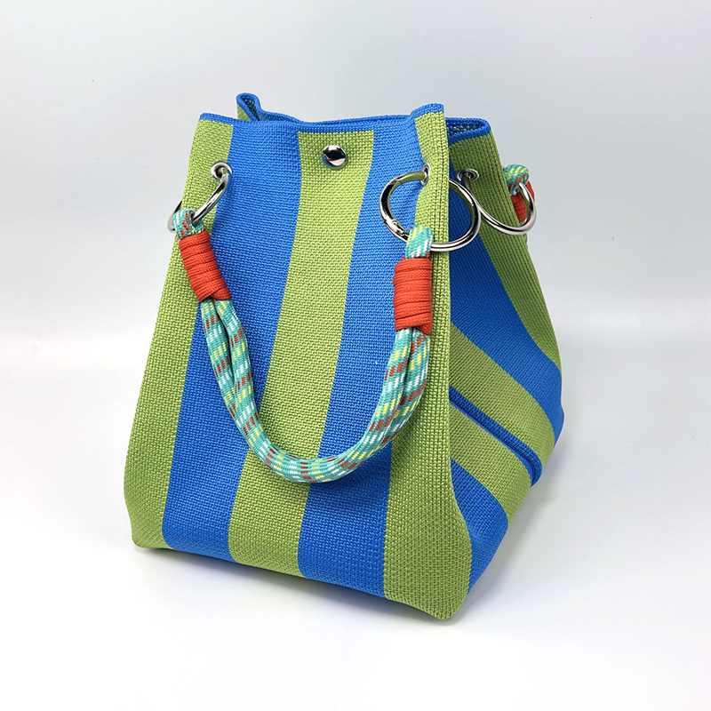 ⏳Limited-time 50% off⏰Striped Knit Bucket Handbag👜