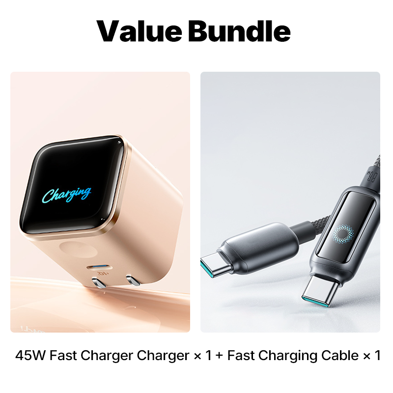 ⏳Limited-time 50% off⏰45W Fast Charger with Digital Display📱🔋