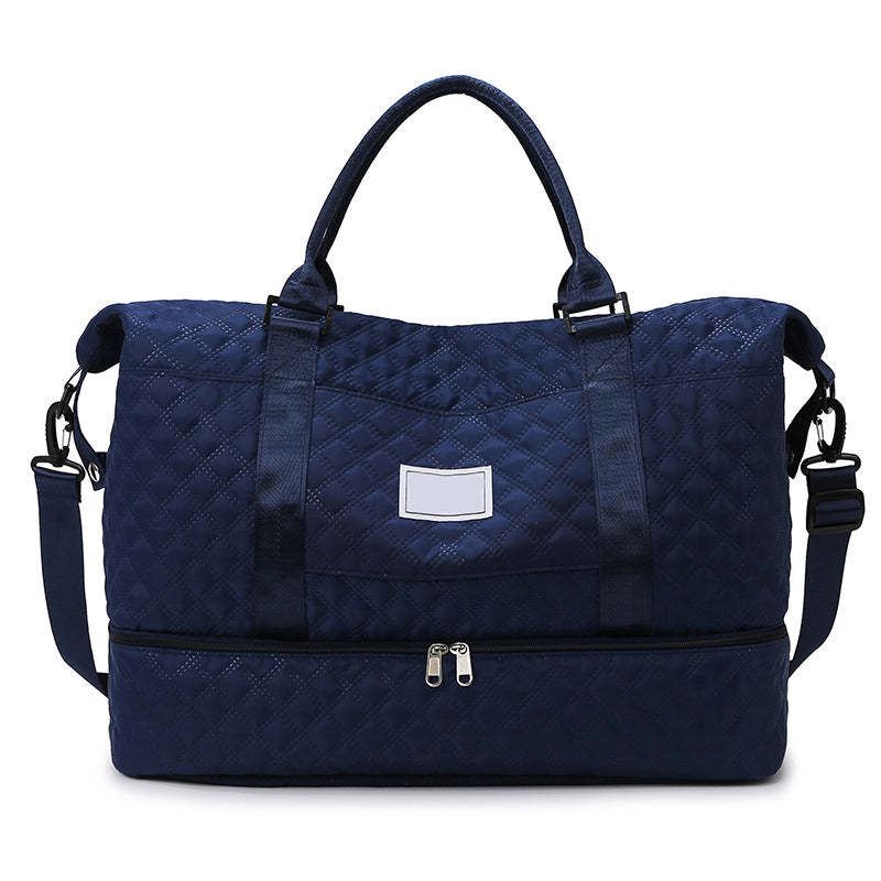 Large Capacity Travel Bag Set with Wet and Dry Separation
