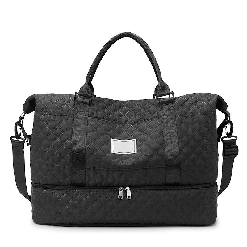 Large Capacity Travel Bag Set with Wet and Dry Separation