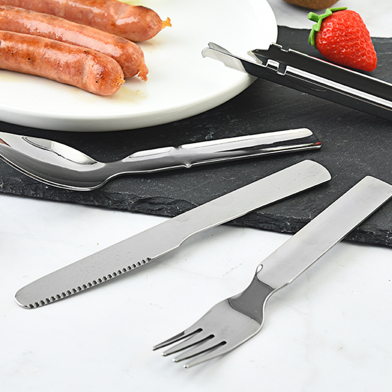 🎁2026 New Arrivals 50% OFF💥4-in-1 Stainless Steel Portable Cutlery Set
