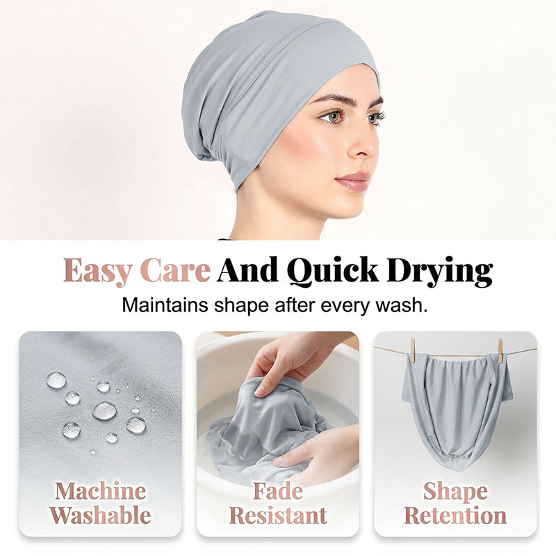 📢📢50% OFF !! ⏰Soft Stretch Turban Cap for Women
