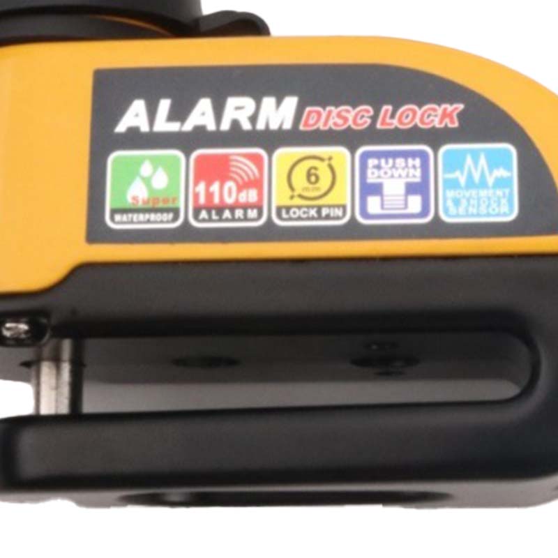 📢📢40% OFF !! ⏰Heavy-Duty Waterproof Disc Brake Lock with Alarm System