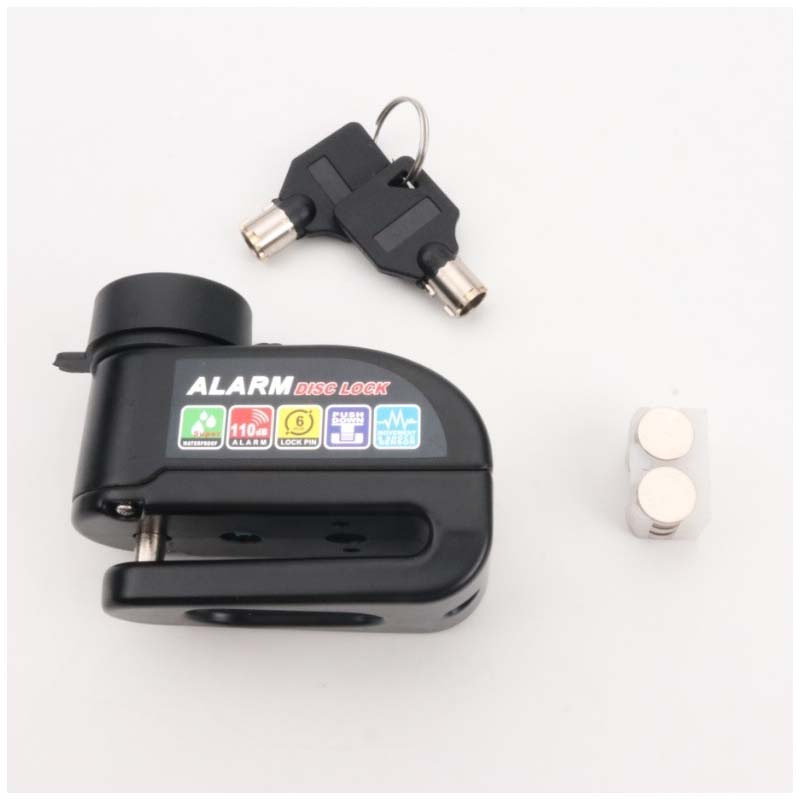 📢📢40% OFF !! ⏰Heavy-Duty Waterproof Disc Brake Lock with Alarm System