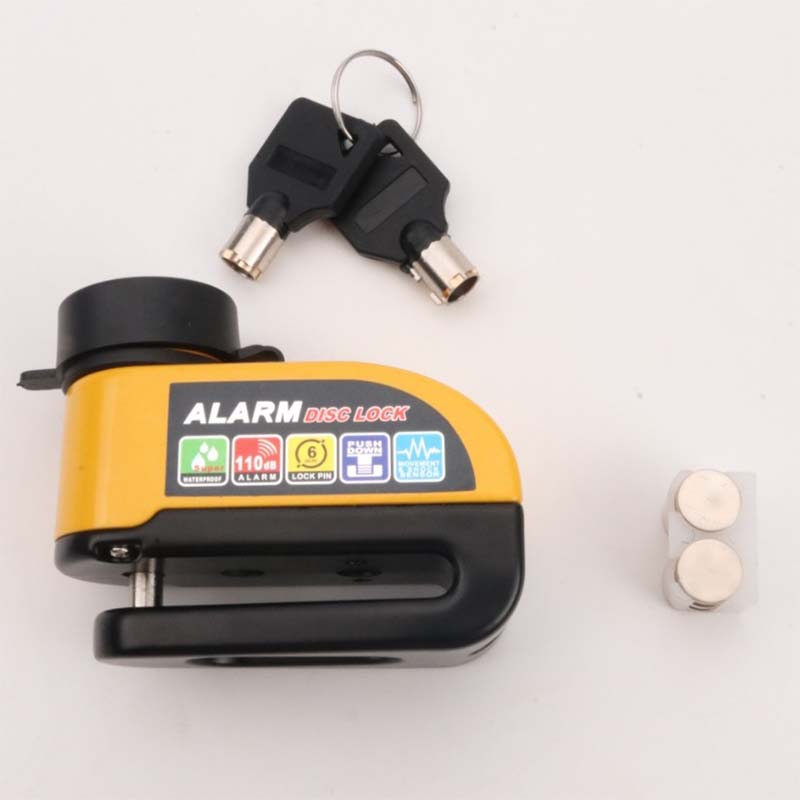 📢📢40% OFF !! ⏰Heavy-Duty Waterproof Disc Brake Lock with Alarm System