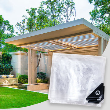 🎁2026 New Arrivals 50% OFF💥Heavy Duty Weatherproof Clear Tarps 14 Mil