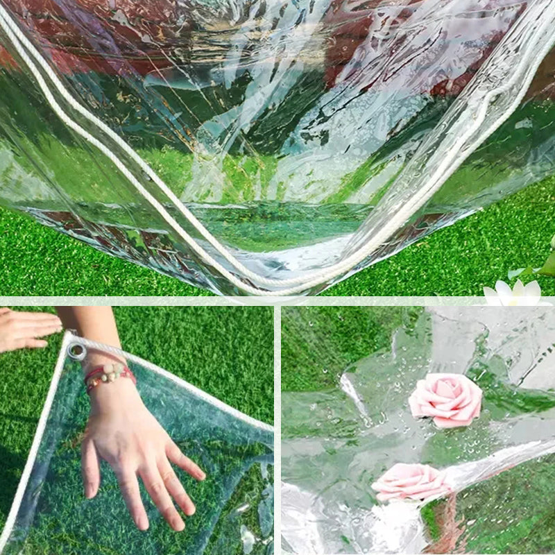 🎁2026 New Arrivals 50% OFF💥Heavy Duty Weatherproof Clear Tarps 14 Mil