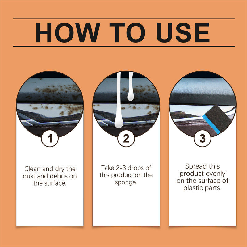 🎁2026 New Arrivals 50% OFF💥Auto Plastic Restorer Kit