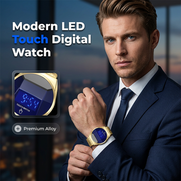 🔥2026 New Arrival ＆ Hot Sale ＆ 50％ Off🔥Men's Modern LED Touch Screen Digital Watch⌚
