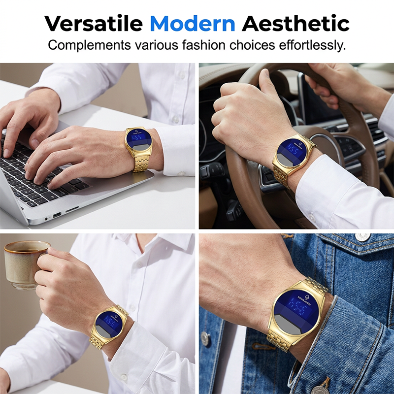 🔥2026 New Arrival ＆ Hot Sale ＆ 50％ Off🔥Men's Modern LED Touch Screen Digital Watch⌚