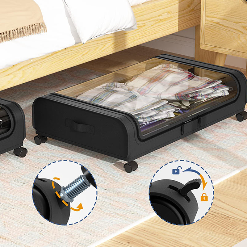 Large Capacity Under Bed Storage with Wheels & Lid