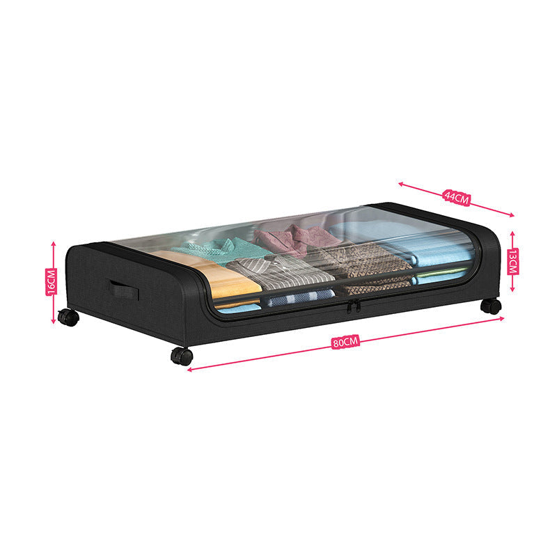 Large Capacity Under Bed Storage with Wheels & Lid