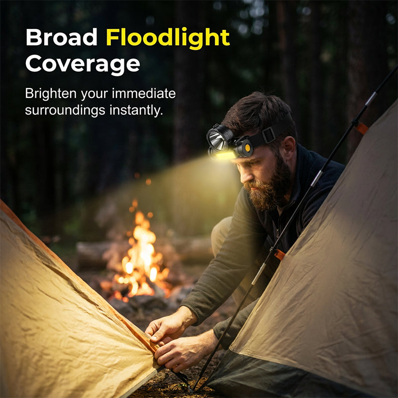 ⏰LAST DAY - BUY 1 GET 1 FREE!!🎁Ultra-Bright Multi-Mode Headlight with USB Charging