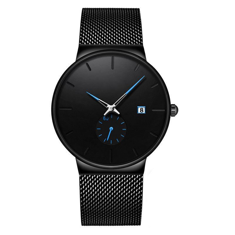 ⌚ 50% OFF NOW! 💧 Men's Minimalist Waterproof Quartz Watch – Clean dial, durable build & perfect for daily or office wear ✨