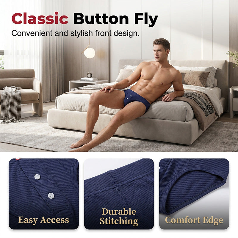 Breathable Athletic Support Underwear for Men