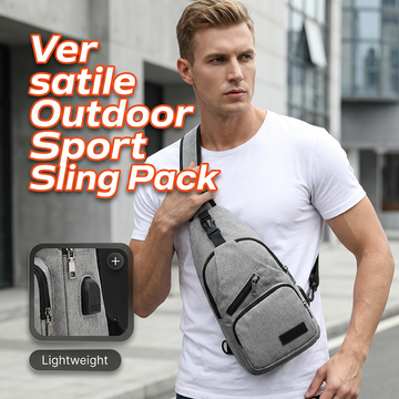 🎒 LIMITED-TIME 50% OFF! ✨ Outdoor Sport Sling Pack – Multifunctional, Durable ✨