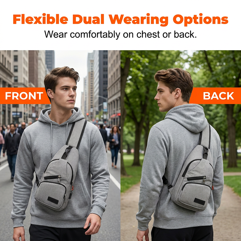 🎒 LIMITED-TIME 50% OFF! ✨ Outdoor Sport Sling Pack – Multifunctional, Durable ✨