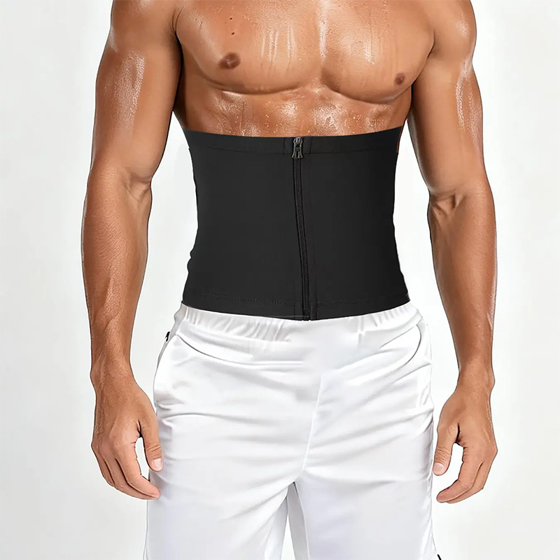 📢📢40% OFF !! ⏰Waist Trainer Trimmer Sweat Belt for Men
