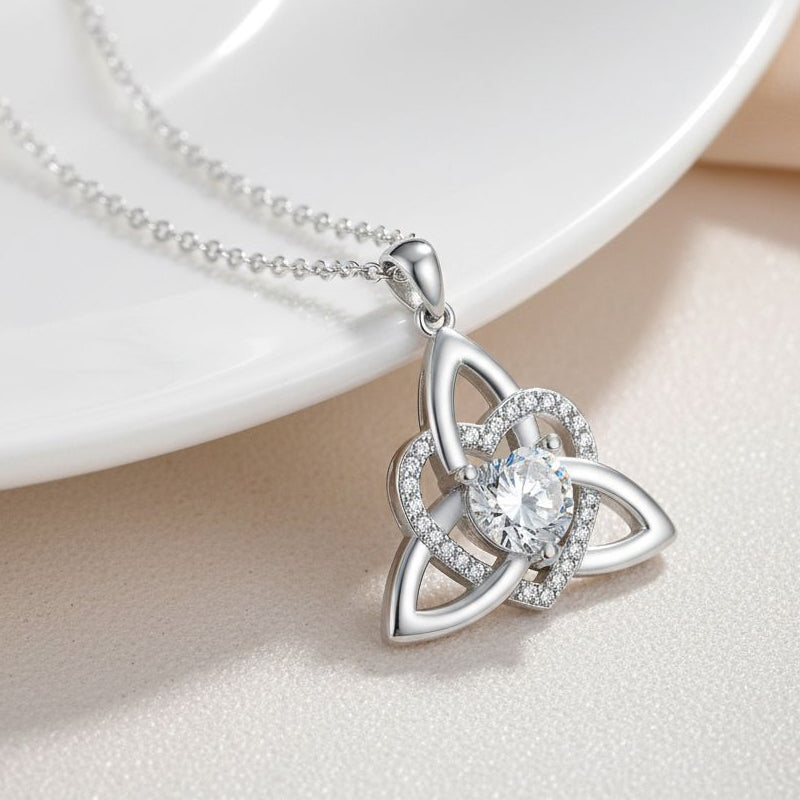 ⏳Limited-time 49% off⏰Celtic Knot Heart Pendant Necklace💎📿