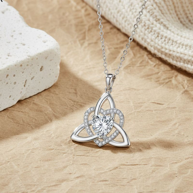 ⏳Limited-time 49% off⏰Celtic Knot Heart Pendant Necklace💎📿