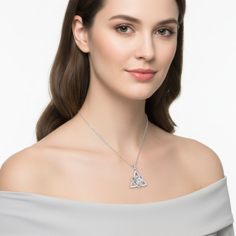 ⏳Limited-time 49% off⏰Celtic Knot Heart Pendant Necklace💎📿