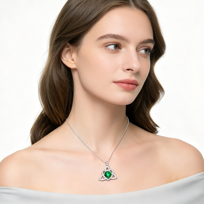 ⏳Limited-time 49% off⏰Celtic Knot Heart Pendant Necklace💎📿