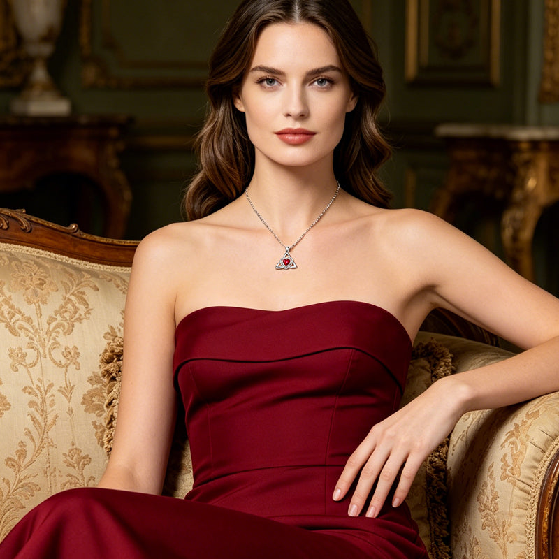 ⏳Limited-time 49% off⏰Celtic Knot Heart Pendant Necklace💎📿